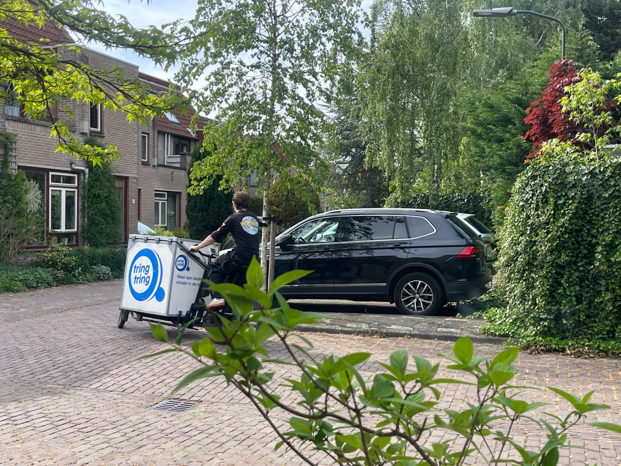 TringTring Joins GreenGlimpse | Sustainable Bicycle Delivery